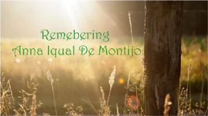 Anna Funeral memorial